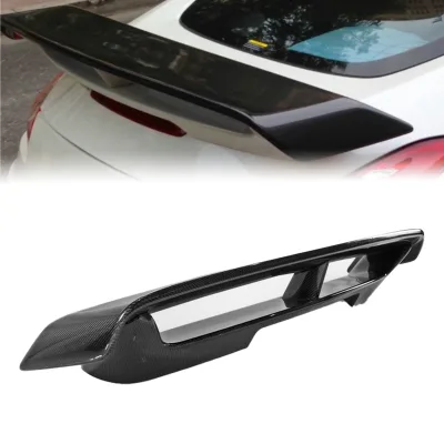 Nissan 2009-2018 370Z Z34 Carbon Fiber Single Deck 3K Twill Weave NIS2 Style Rear Spoiler