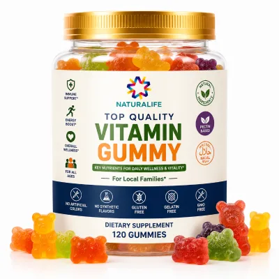Top Quality Vitamin Gummy for Local Families with Key Nutrients for Daily Wellness and Vitality Gummy