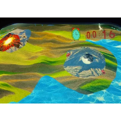 . fantastic immersive Interactive magic sand table smart sand box in theme park and amusement park