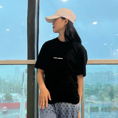 high quality wholesale Print Custom O-Neck Anti-Shrink 100% Cotton white t shirts for women
