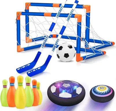 Hot-selling Rechargeable Hover Soccer Ball with Goal Indoor Floating Football Toy