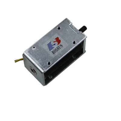 Customization 10mm 15mm 20mm linear push pull solenoid electromagnet D-frame type