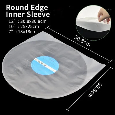 Vinyl Premium Master LP Inner Sleeves Anti-static Rice Paper Vinyl Records Inner Sleeves Acid-free Mobile Fidelity Inner Sleeves