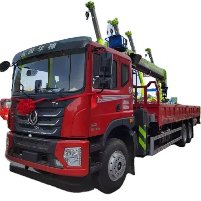 Dongfeng T5 12-Ton 5-Section Jib Crane Rear Eight-Wheel Special Transportation Vehicle