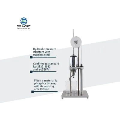 SKZ115 Schopper-Riegler Cordless Tapping Puller Rolling Tester for Pulp Paper