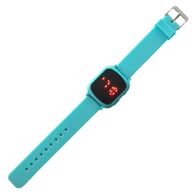 2025 Newest Led Silicone Bracelet Digital Kids Silicone Jelly Watches Plastic Kids Digital Watches