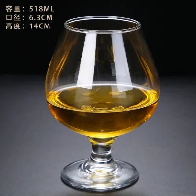 High Quality Hand Blown Clear Crystal Snifter Good Quality Stemware for Brandy on Sale