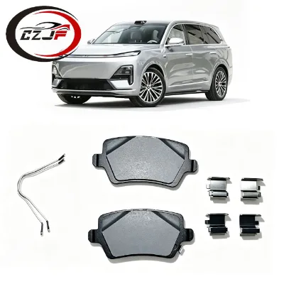 CZJF Rear Brake Pads with Spring for Deepal S09 2024-2025 3507140-PT301-FB01 3507240-PT301-FB01 OEM Direct Fit