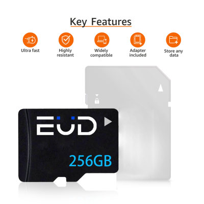 Mobile Phone Memory Sd Card 256gb 128gb 64gb 32gb 16gb 8gb 4gb  2gb 1gb Tf Memory Card Sd
