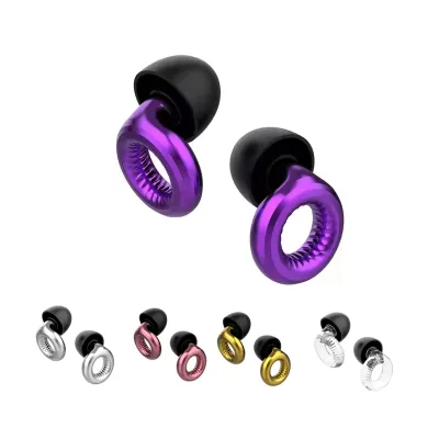 High Fidelity Hearing Protection Isolate Noise Sleep Work Noise Sensitivity Silicone EarPlugs