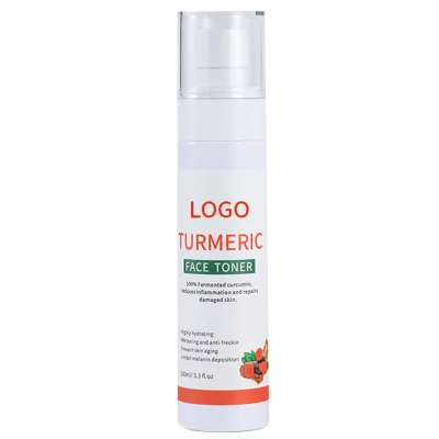 Private Label Refreshing Toner Skin Care Whitening Turmeric Facial Toner