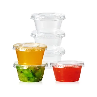 High Quality Manufacturers 2.5oz 3.25oz Food Grade PP Portion Cup Promotional High-grade Transparent Sauce Cup