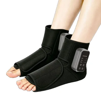 Heated Vibration Foot Massager with Wireless Remote, Electric Foot Massager Machine with Heat for Relaxation, Ankle Foot Comfort