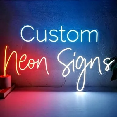 Custom Made Anime Neon Sign Light LED Letters Logo Heart for Bedroom & Wedding for Company Advertising