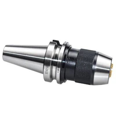 High Precision BT40-APU13 Drill Chuck Holder, 0.3-13mm Clamping Range for CNC Machining Center