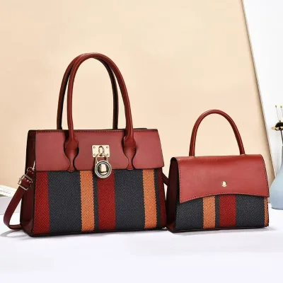 Two-piece Set Clutch Bag 2026 Women's Handbags Designer Zipper Urban Simplicity Luxury Women's Handbags