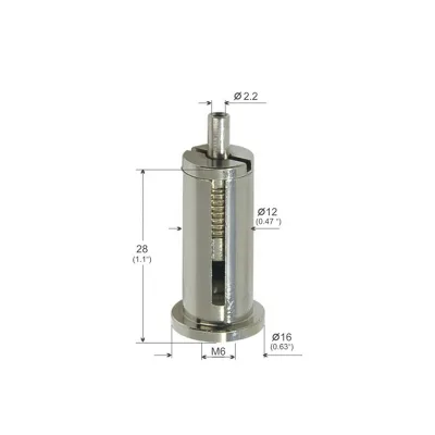 High quality self gripper nickle cable gripper for panel light