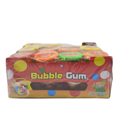 Bubble Gum 10g Barrel Colored Ball Chewing Gum