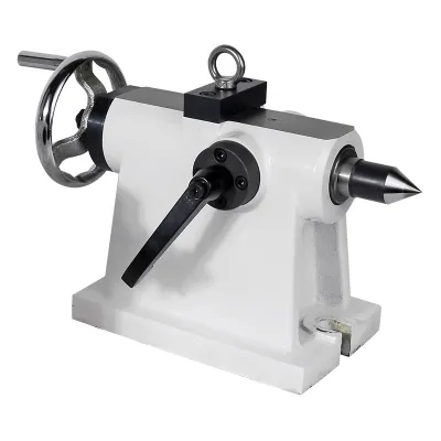 CNC Tachimetry head Indexing Tailstock 4th Axis Lathe 160mm TS-160 Top Tailstock Table Pneumatic Brake Manual Tailstock