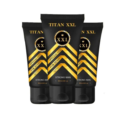 Hot Selling Titan XXL White Herbal Penis Enlargement Massage Cream 50ml for Men CN/GUA