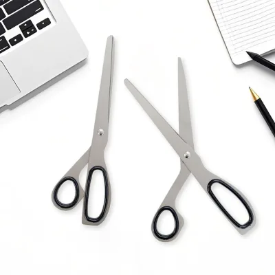Best Sales Retro Simple Silver Stainless Steel Scissors Metal Sewing Scissors