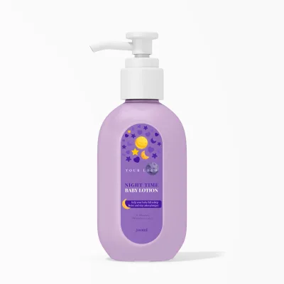 Private Label Baby Body Care Natural Organic Fragrance Free Soothing Whitening Moisturising Coconut Baby Skin Lotion