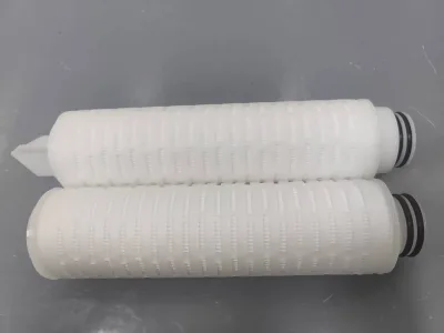 Premium PP Folding Large  Multi Layer Flow Filter Cartridges Pleated Industrial Water Filter Cartridges