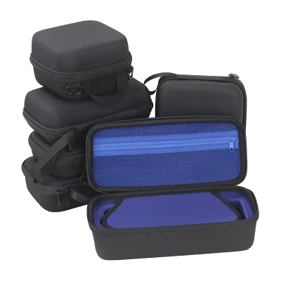 Customized Portable EVA Big Case Black Hard Tool Carrying Case Hard Case Zip