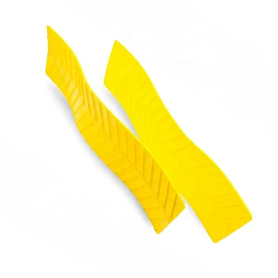 Heavy Duty Plastic Anti Slip Yellow Vehicle Emergency Recovery Track Auto Traction Grip Mats