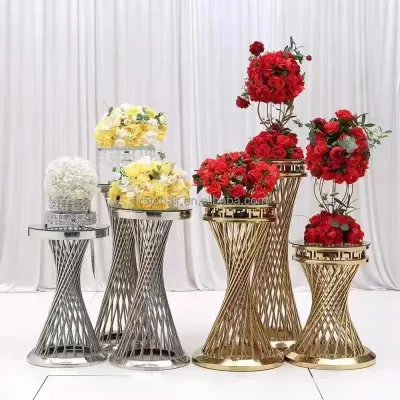 Pedestal Pillar Cylinder Party Supplies for Wedding Decorations Cake Display Stands for Events Dining and Park Use