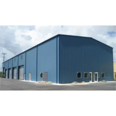 Industrial Steel Structure Prefab Metal Storage Buildings and Garages with Sandwich Panel for House Use