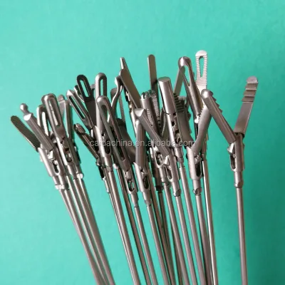 laparosopic  5mm Eistige Forceps  Atraumatic, Double Action Grasper  22mm jaw