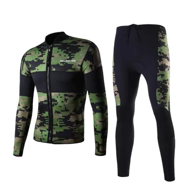 Surfing Jackets Warmth Sun protection Neoprene Wetsuit Thick 2MM,2.5mm,3mm Two-piece Wetsuit