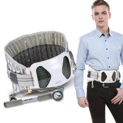 Small MOQ Online Shopping Private Label Waist Trimmer Belt Inflatable Back Support Belt OEM