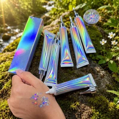 Wholesale Long-lasting Waterproof Loose Eyeshadow Mixture Eye Shadow Glitter Glue Primer Make Your Own Makeup with Gel Form