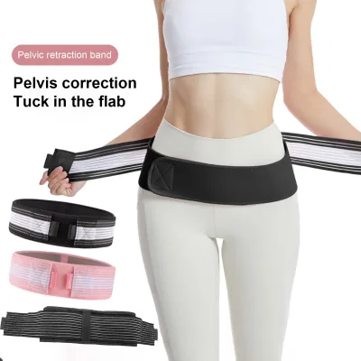 Custom Adjustable Comfortable sacroiliac SI Joint Hip Pelvic Belt Lower Back Pelvic Waist Support Brace for Postpartum Recovery