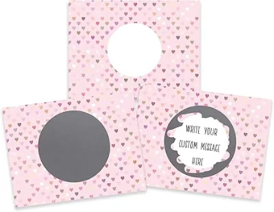 Blank Gift Certificates DIY Coupon Cards Scratch Discount Card with Scratch Off Stickers for Business Salon Spa Party Games