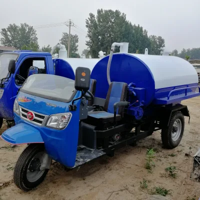 High Power Diesel 3Wheel Sewage Suction Tricycle Vacuum Pump Septic Tank Cleaning Vehicle for Sale