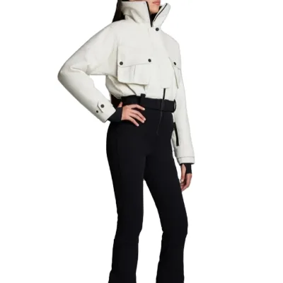 High Quality Fashion Luxury Women Ski Suit One Piece Snow Wear Custom Women Ski Jumpsuits
