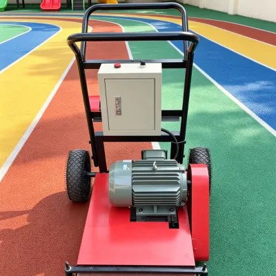 High Efficiency Plastic Track Grinding Machine Hand Push Type for Old Sports Ground Playground Basketball Court Refurbishment
