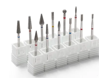 High Quality Nail Care Cuticle Tools Nail Drill Bits Hot Sale Styles Diamond Nail Drill Bits Rotary
