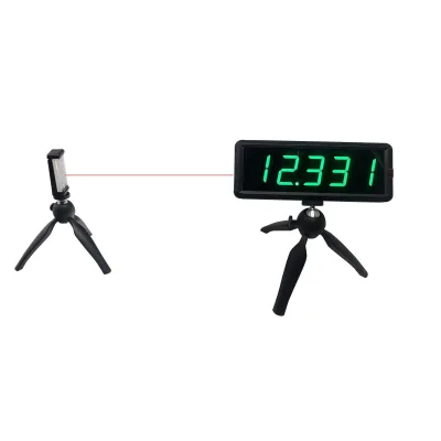 Turn-back Running Practice Lap Timer Athletes Speed Training Wireless Laser Timer for Motorcycle Horse Racing Roller Skating