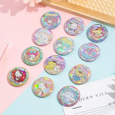 KT Cat Buttons Pin Sublimation Metal Printing Tinplate Badge Plush Tinplate Button Badge Wholesale Accessory for Badge Holders