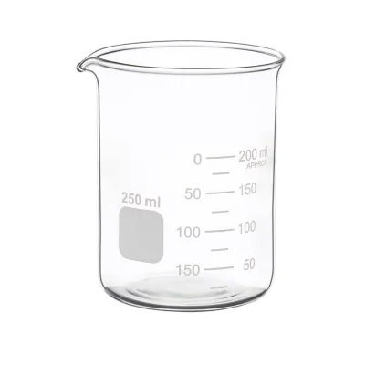 Lab Hot Sale 5ml-10000ml Customized Boro3.3 Clear Calibrated Glass Beaker