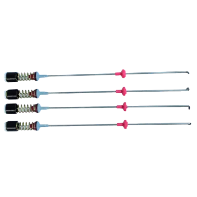 4 Piece Washer Suspension Rod Kit DC97-05280W Suspension Rods Damper Assembly for Washing Machine SAMSUG DC97-05280W