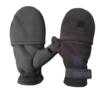Winter Waterproof Fingerless Gloves Lightweight Anti Slip High Stretch Protection Gloves Cycling Hiking Running Gloves