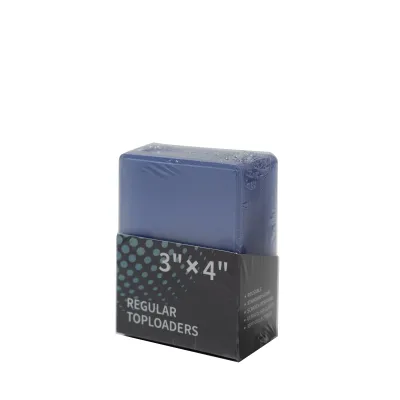 High Quality Custom Transparent Premium Card Toploader for Pokemoned Cards