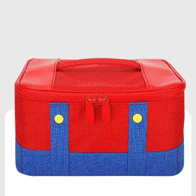 Waterproof Large Capacity Game Console Bag for Switch Portable Travel Carrying Case Carrying Storage Box for Gaming Accessories