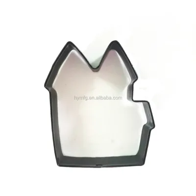 Colorful Painting Halloween Cookie Cutter Witches's House Castle Cookie Cutter Custom