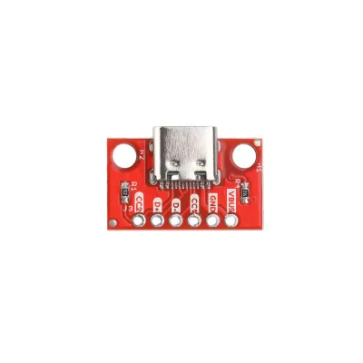 Type C Female Test Board USB3.1 16P to 2.54 High Current Power Adapter Board Module